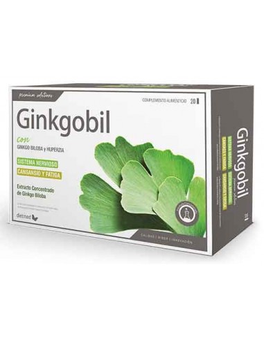 GINKGOBIL 20 AMPOLLAS de Dietmed