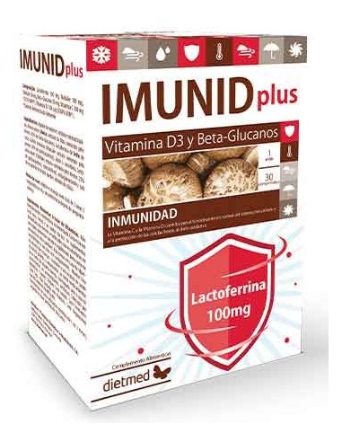 IMUNID PLUS 30 COMPRIMIDOS de Dietmed